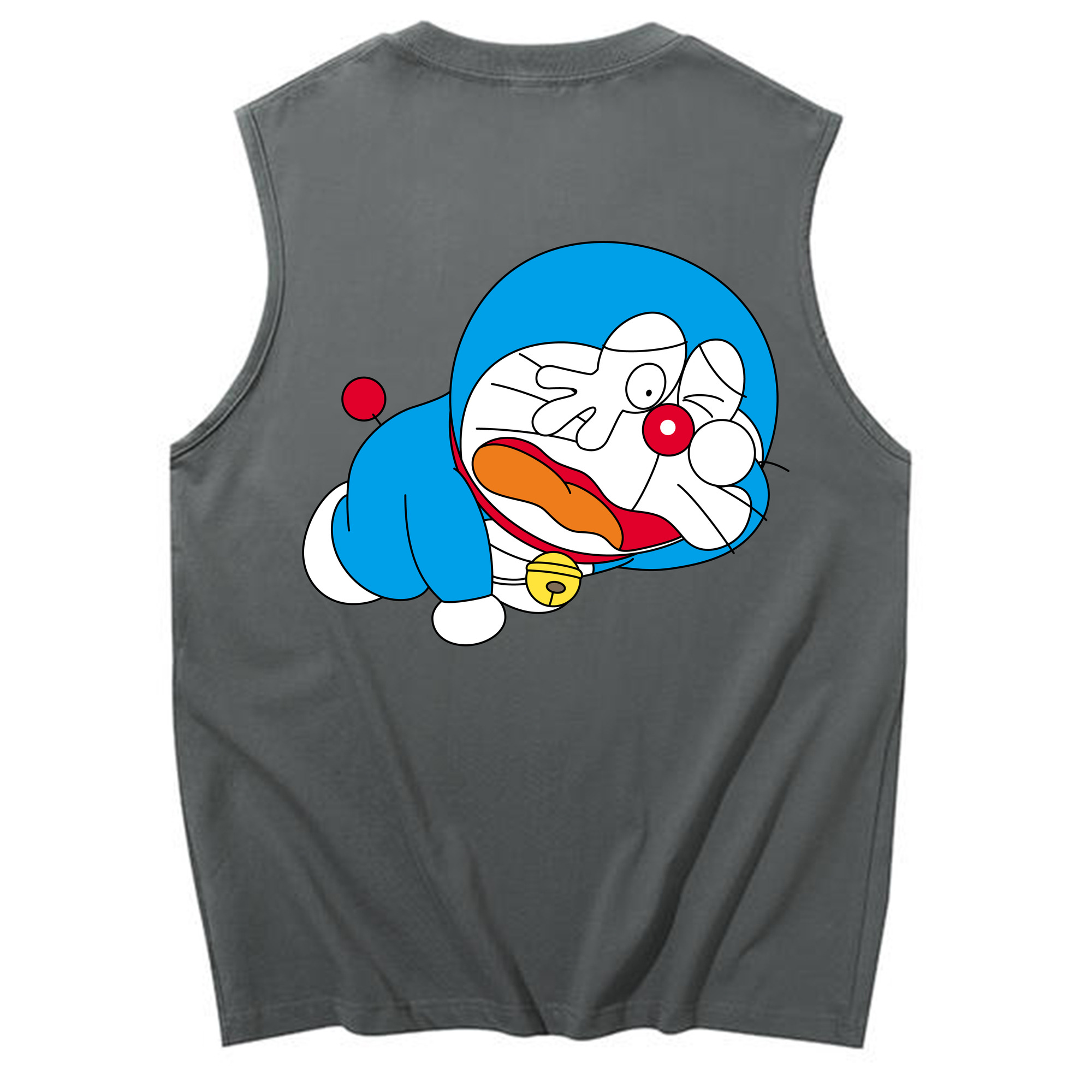 （画像用） ドラえもん Doraemon コットン100％タンクトップ（背面プリント）